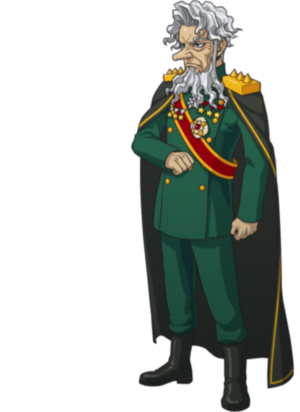 Raising Arm - Ace Attorney Investigations Collection