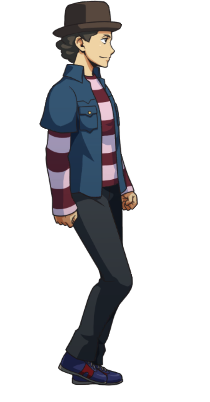 Walking (Right) - Ace Attorney Investigations Collection
