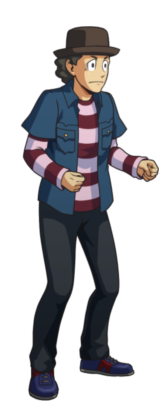 Shocked (Right) - Ace Attorney Investigations Collection