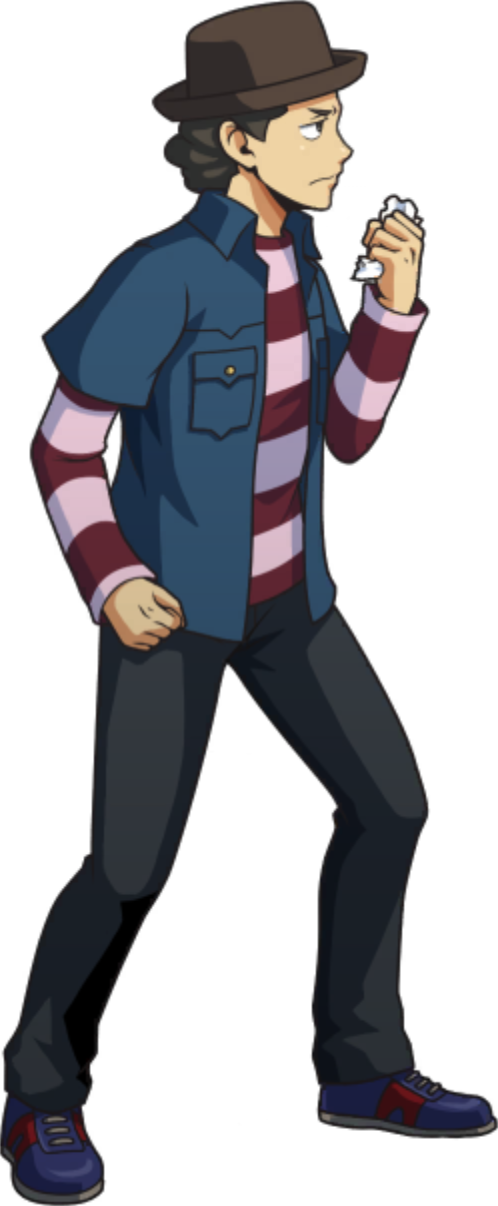 Angry / Arguing (Right) - Ace Attorney Investigations Collection