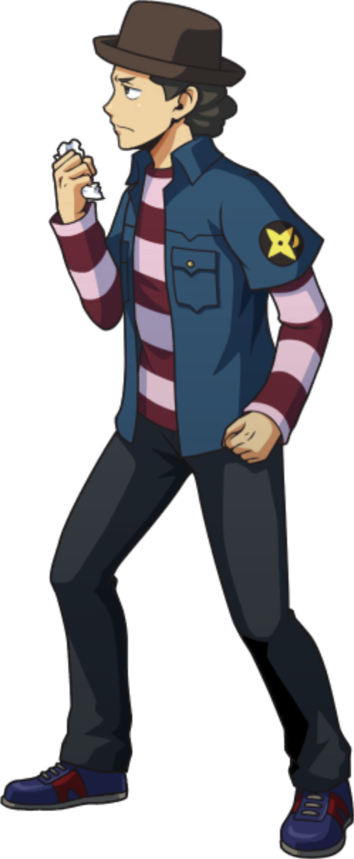 Angry / Arguing (Left) - Ace Attorney Investigations Collection