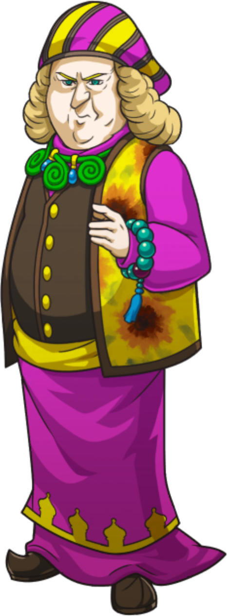 Petting Statue - Ace Attorney Investigations Collection