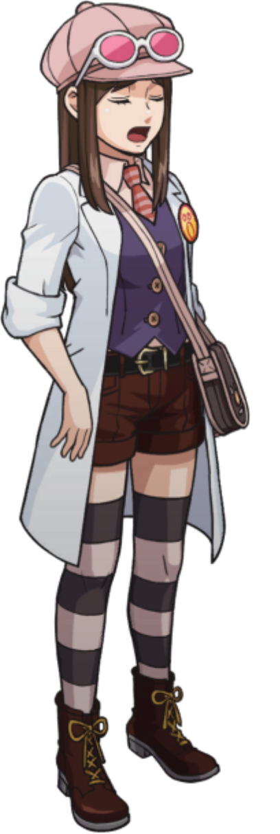 Dejected (Right) - Ace Attorney Investigations Collection
