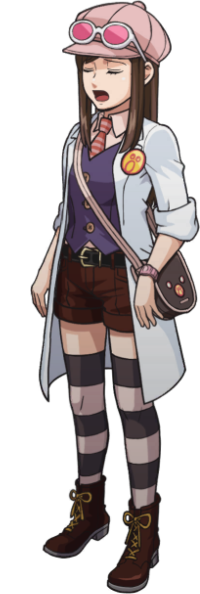 Dejected (Left) - Ace Attorney Investigations Collection
