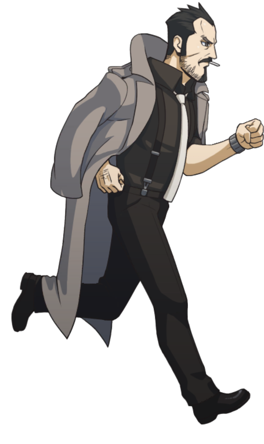 Running (Right) - Ace Attorney Investigations Collection