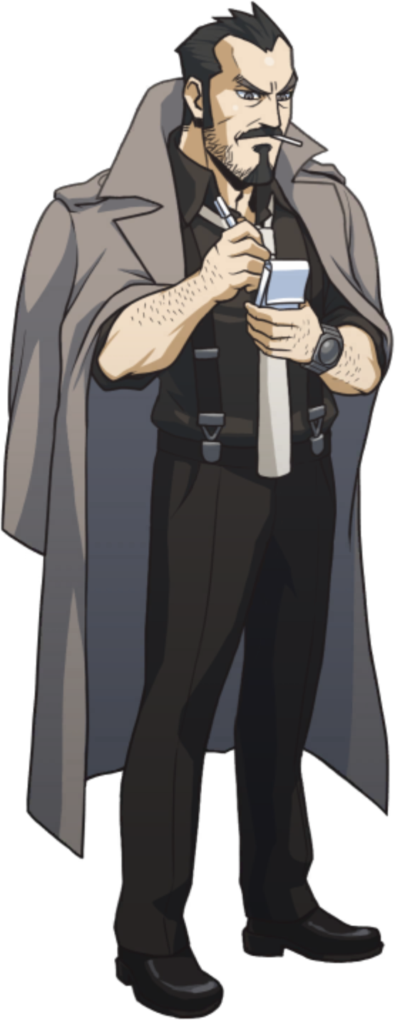 Taking Notes (Right) - Ace Attorney Investigations Collection