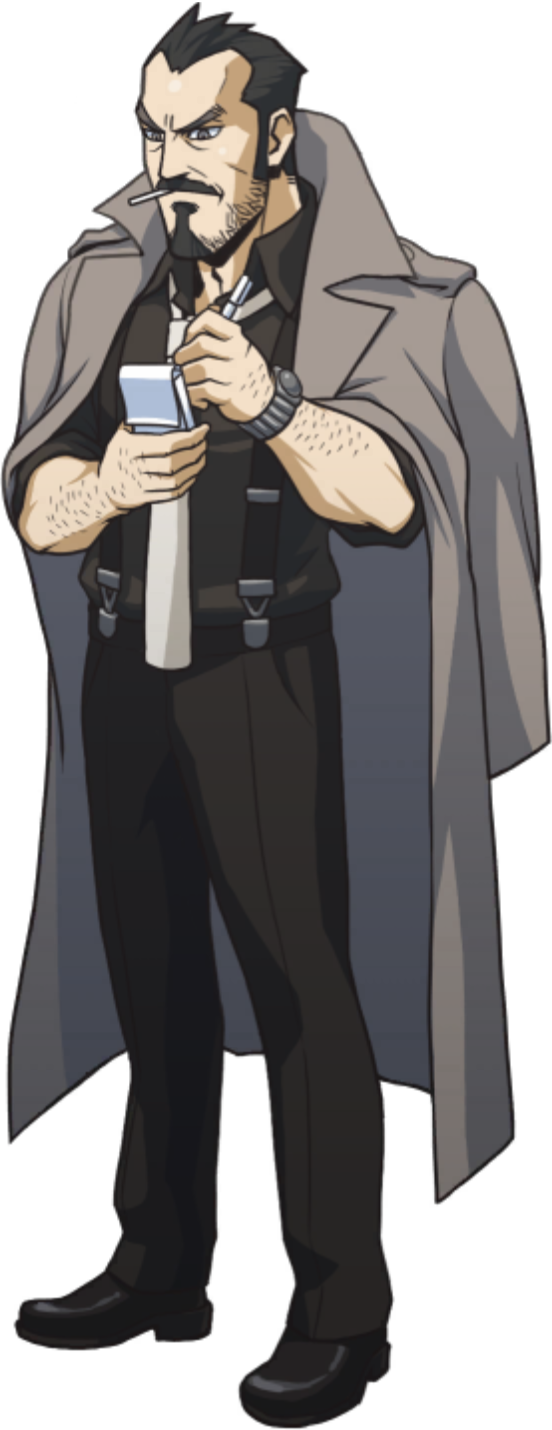 Taking Notes (Left) - Ace Attorney Investigations Collection