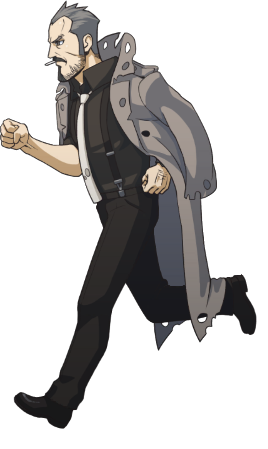 Running (Left) - Ace Attorney Investigations Collection