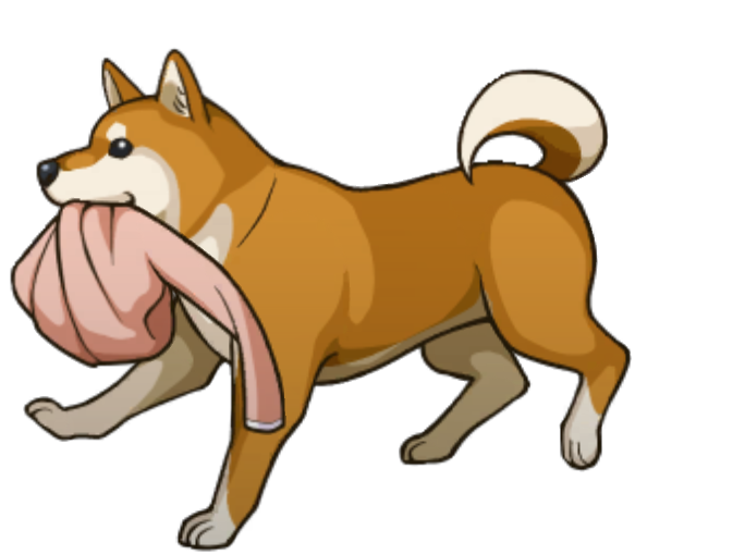 Running with Undershirt (Left) - Ace Attorney Investigations Collection