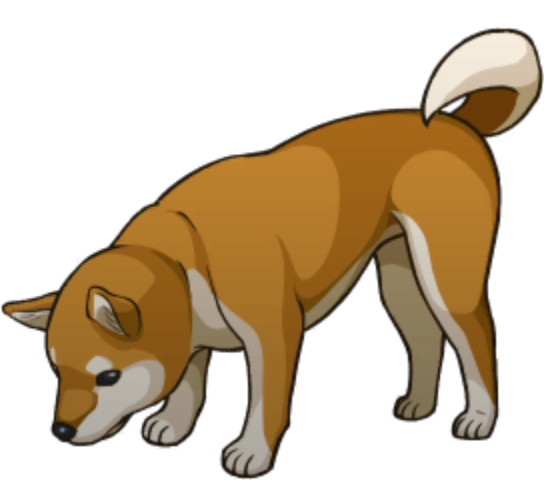 Sniffing (Left) - Ace Attorney Investigations Collection