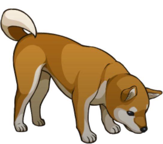 Sniffing (Right) - Ace Attorney Investigations Collection