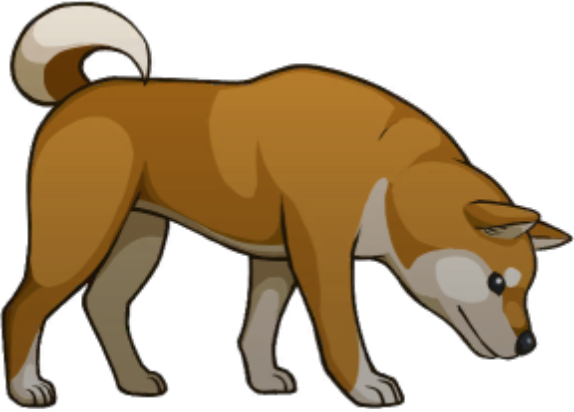 Walking While Sniffing (Right) - Ace Attorney Investigations Collection