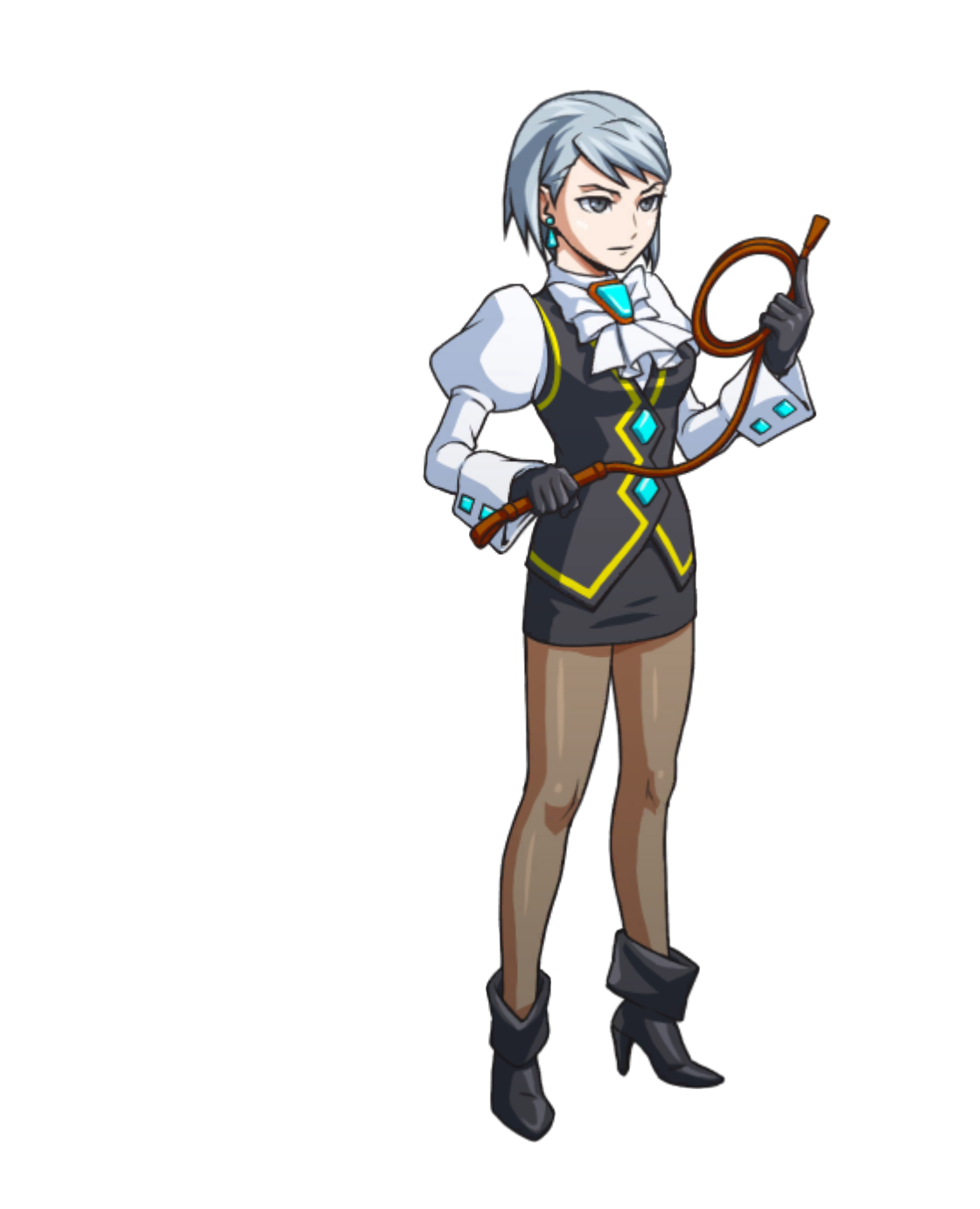 Cracking Whip (Right) - Ace Attorney Investigations Collection
