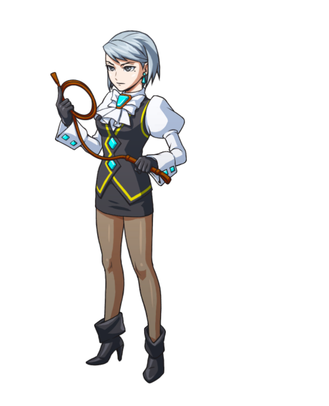 Cracking Whip (Left) - Ace Attorney Investigations Collection