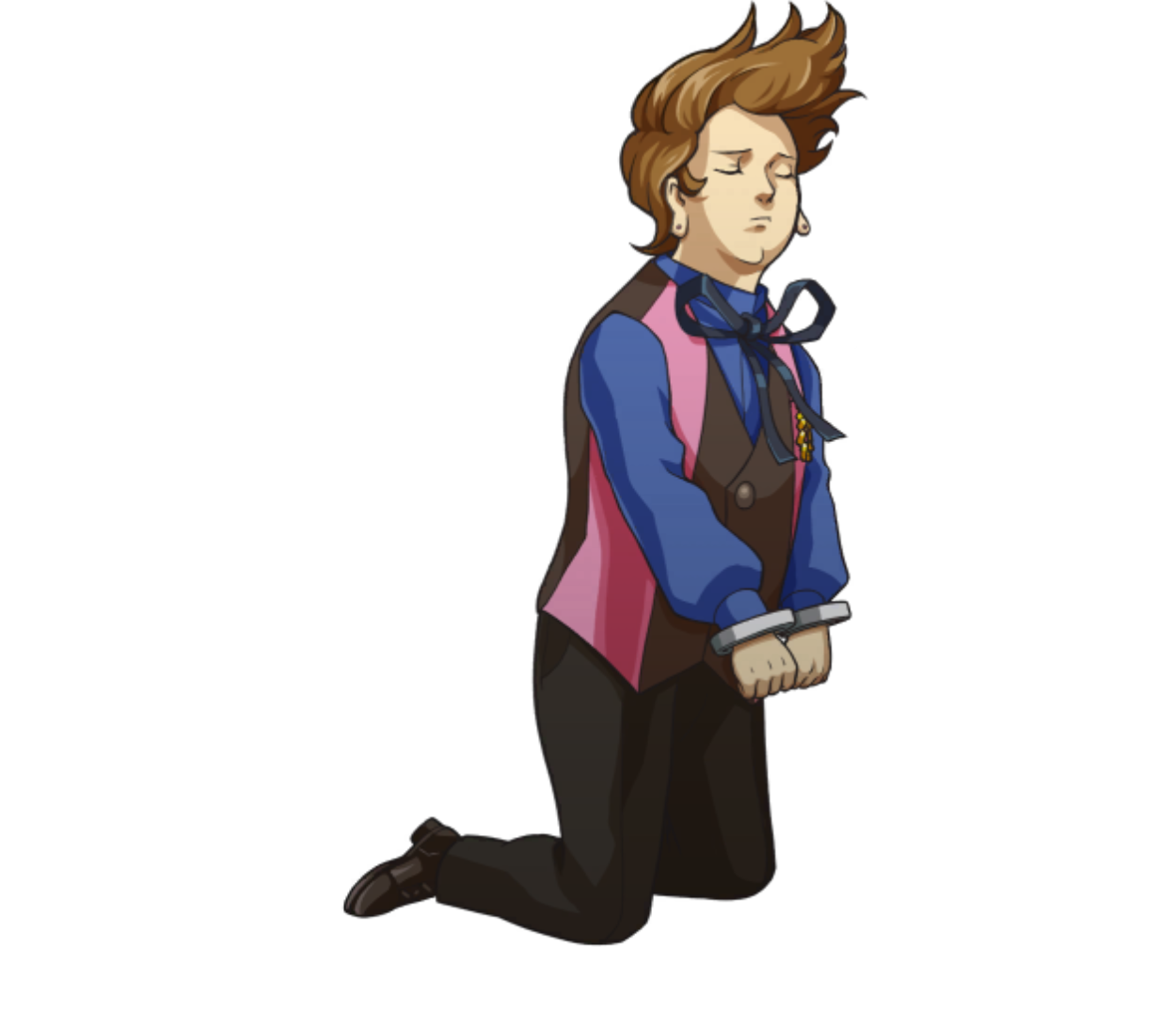 Collapsing - Ace Attorney Investigations Collection