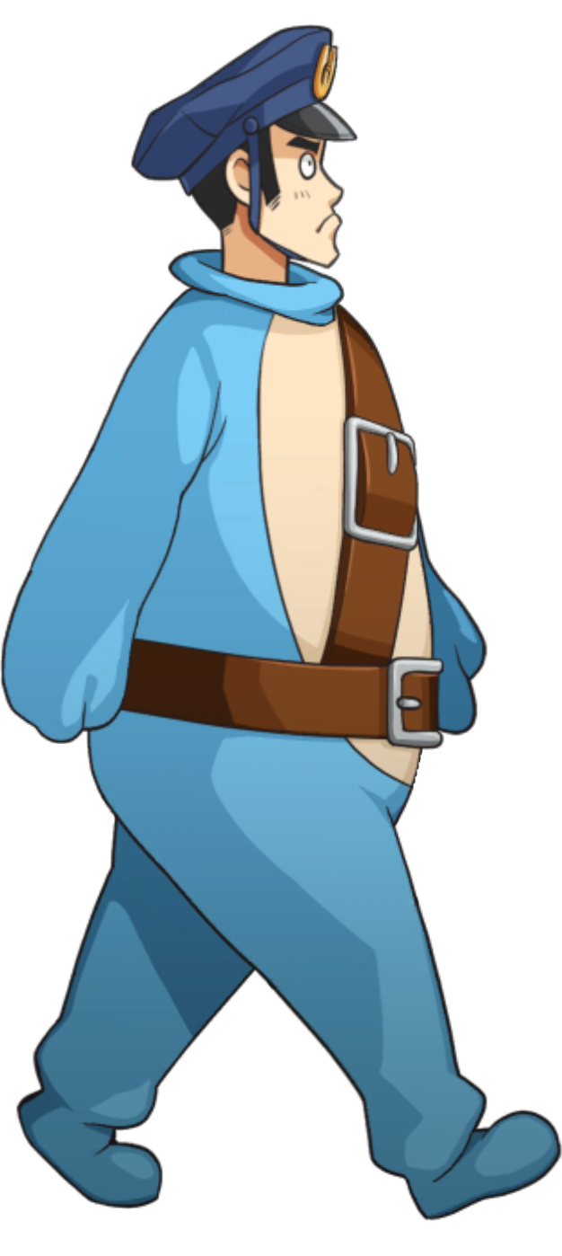 Walking (Right) - Ace Attorney Investigations Collection