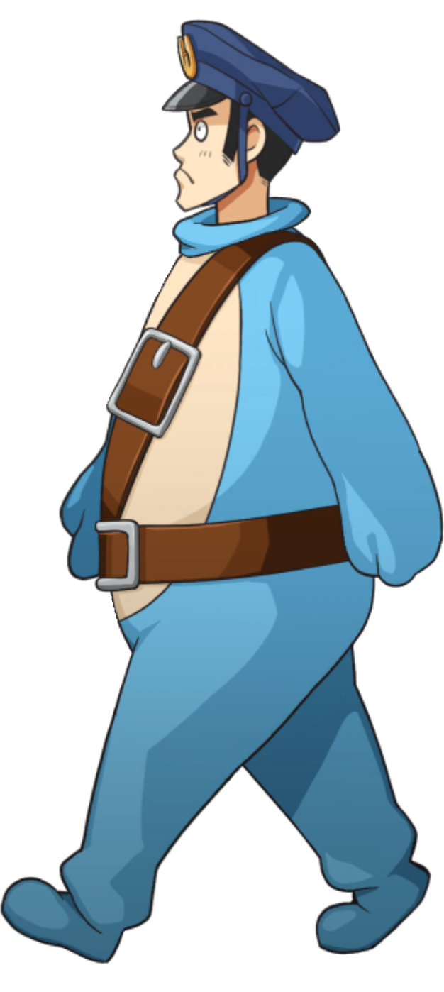 Walking (Left) - Ace Attorney Investigations Collection