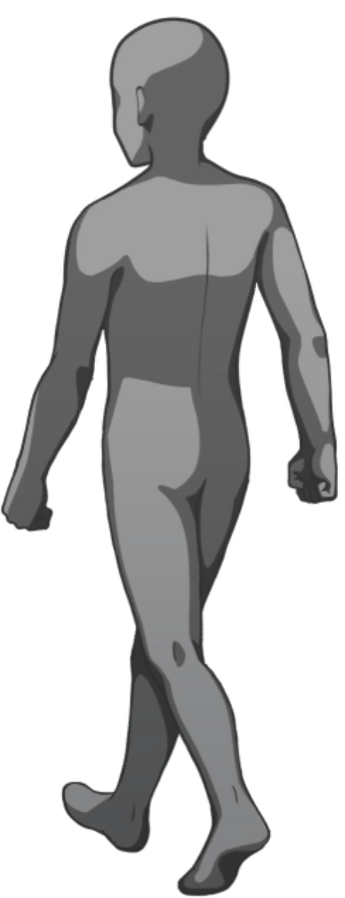 Gray Figure Walking (Northwest) - Ace Attorney Investigations Collection