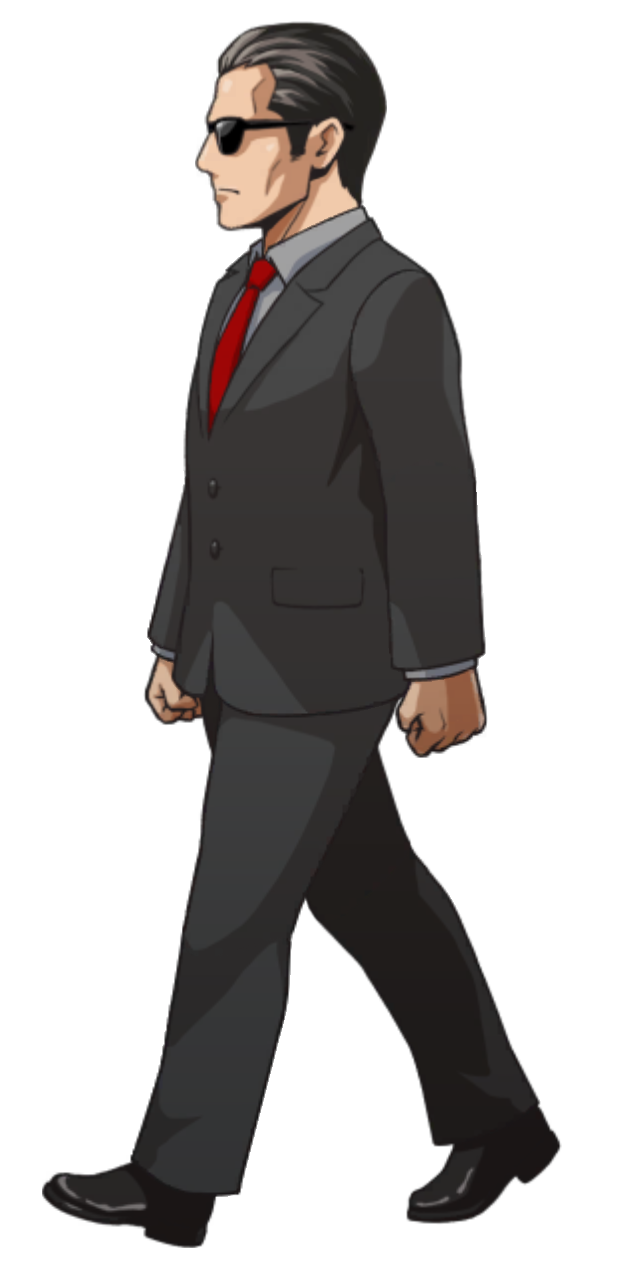 Walking (Left) - Ace Attorney Investigations Collection