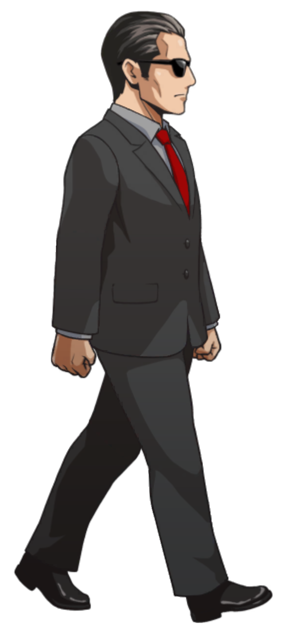 Walking (Right) - Ace Attorney Investigations Collection