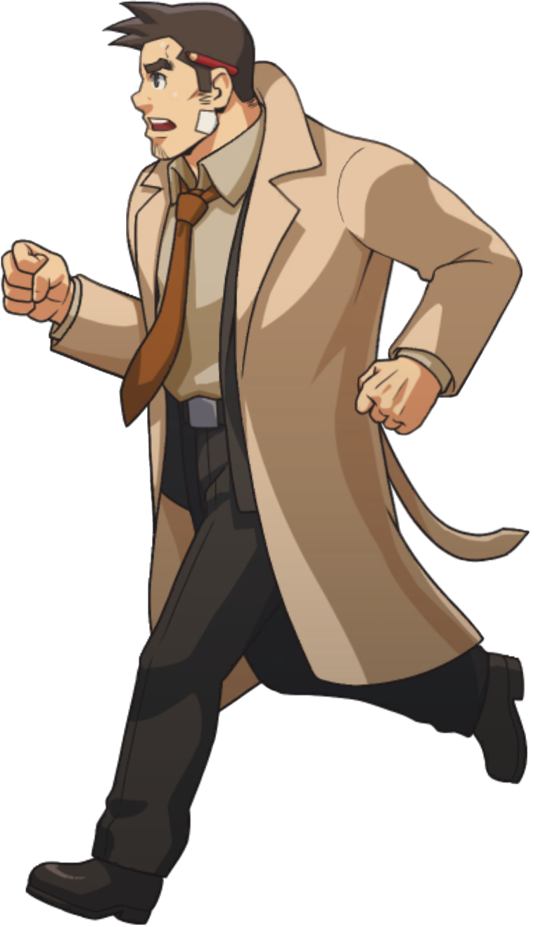 Running (Left) - Ace Attorney Investigations Collection