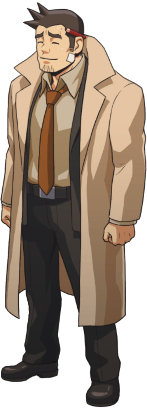 Laughing / Smiling - Ace Attorney Investigations Collection