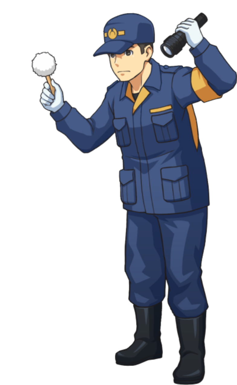 Dusting for Fingerprints (2) - Ace Attorney Investigations Collection