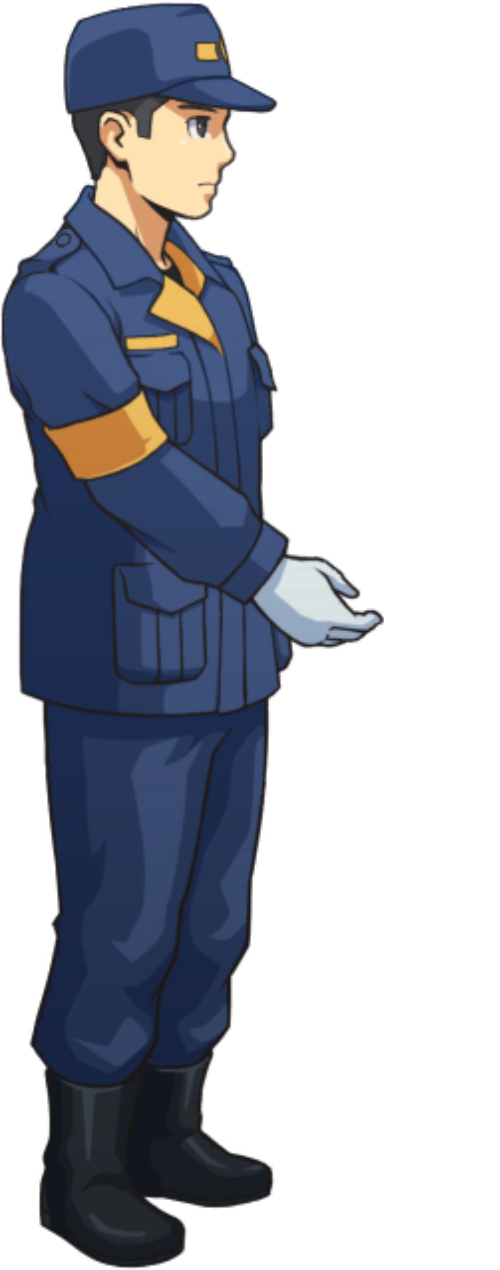 Giving Jacques a Handshake - Ace Attorney Investigations Collection