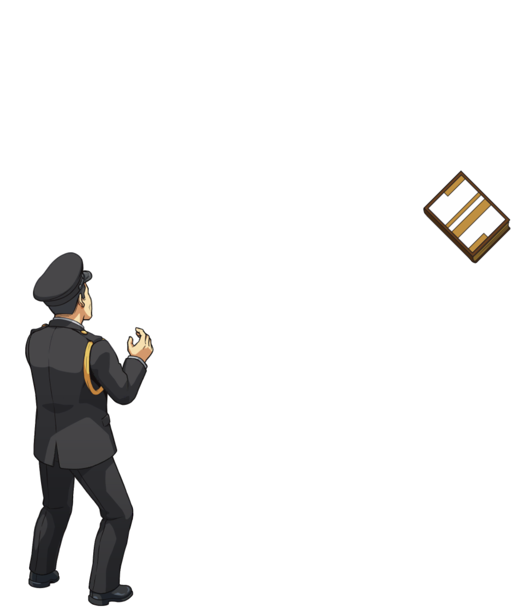 Subordinate Catching Book - Ace Attorney Investigations Collection