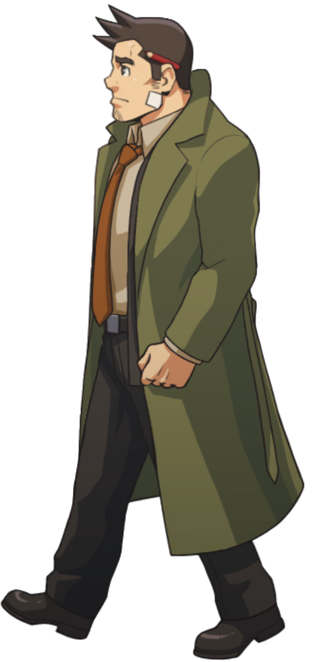 Walking (Left) - Ace Attorney Investigations Collection