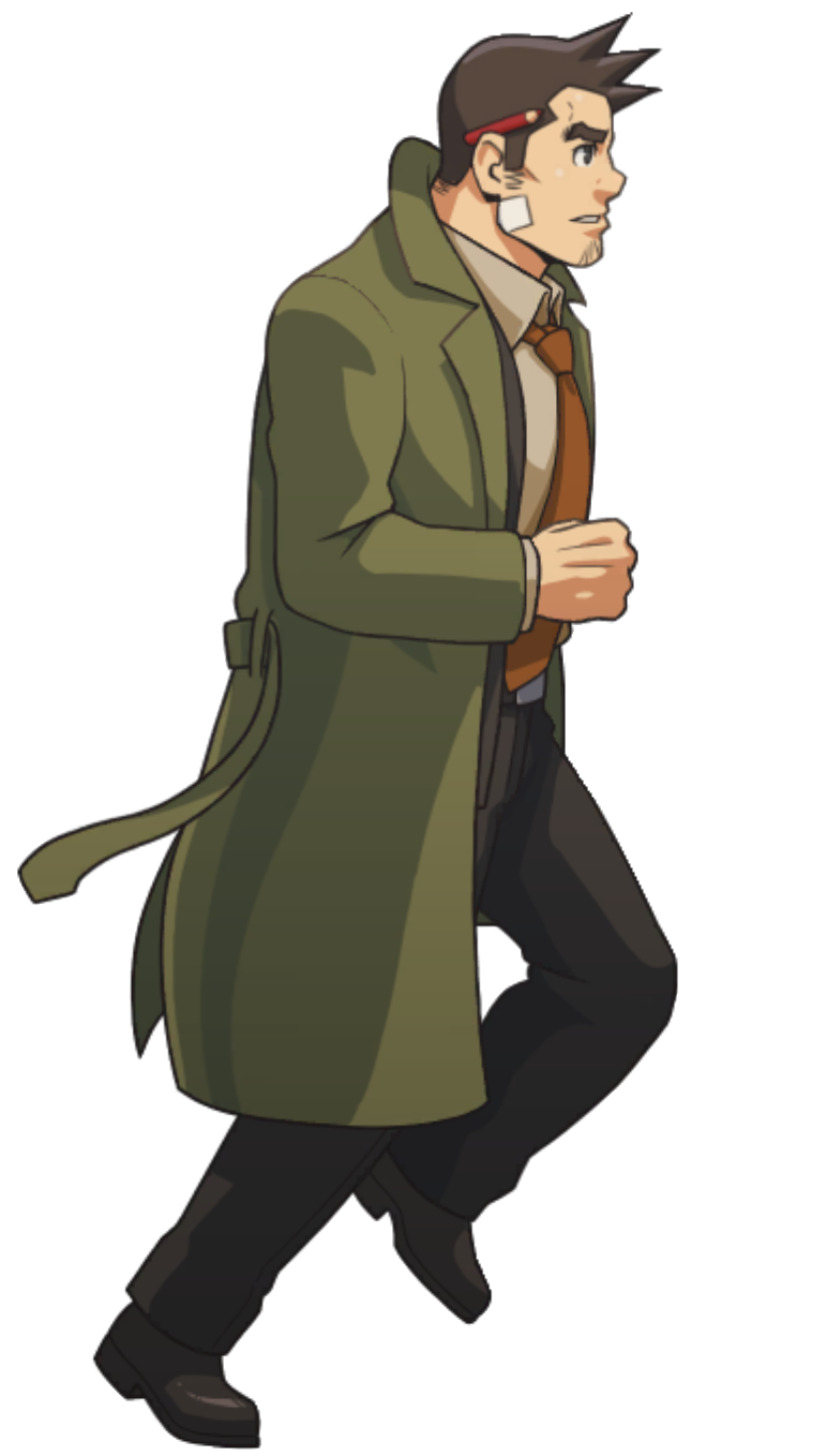 Running (Right) - Ace Attorney Investigations Collection