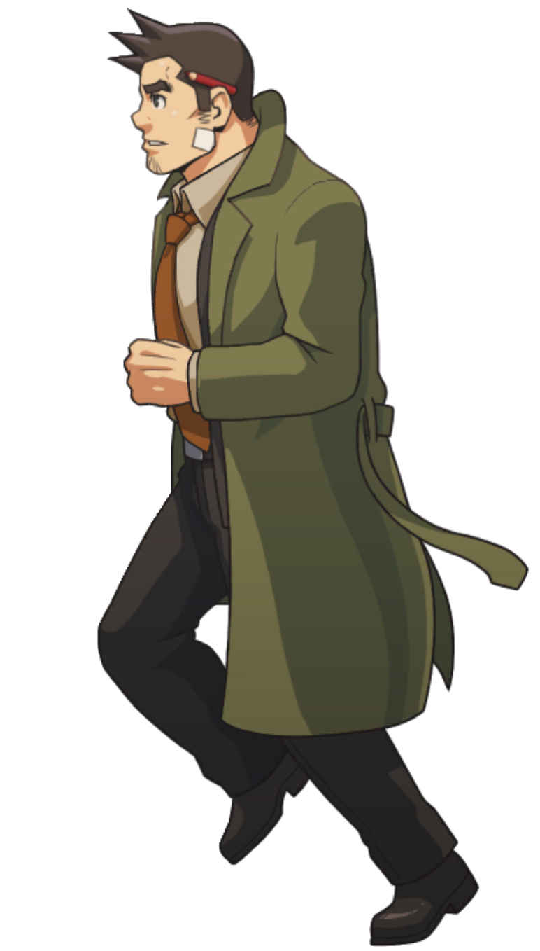 Running (Left) - Ace Attorney Investigations Collection