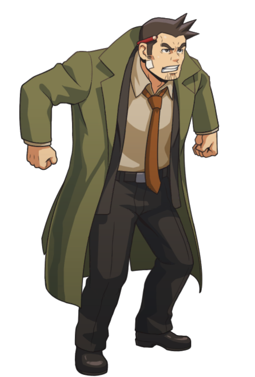 Angry (Right) - Ace Attorney Investigations Collection