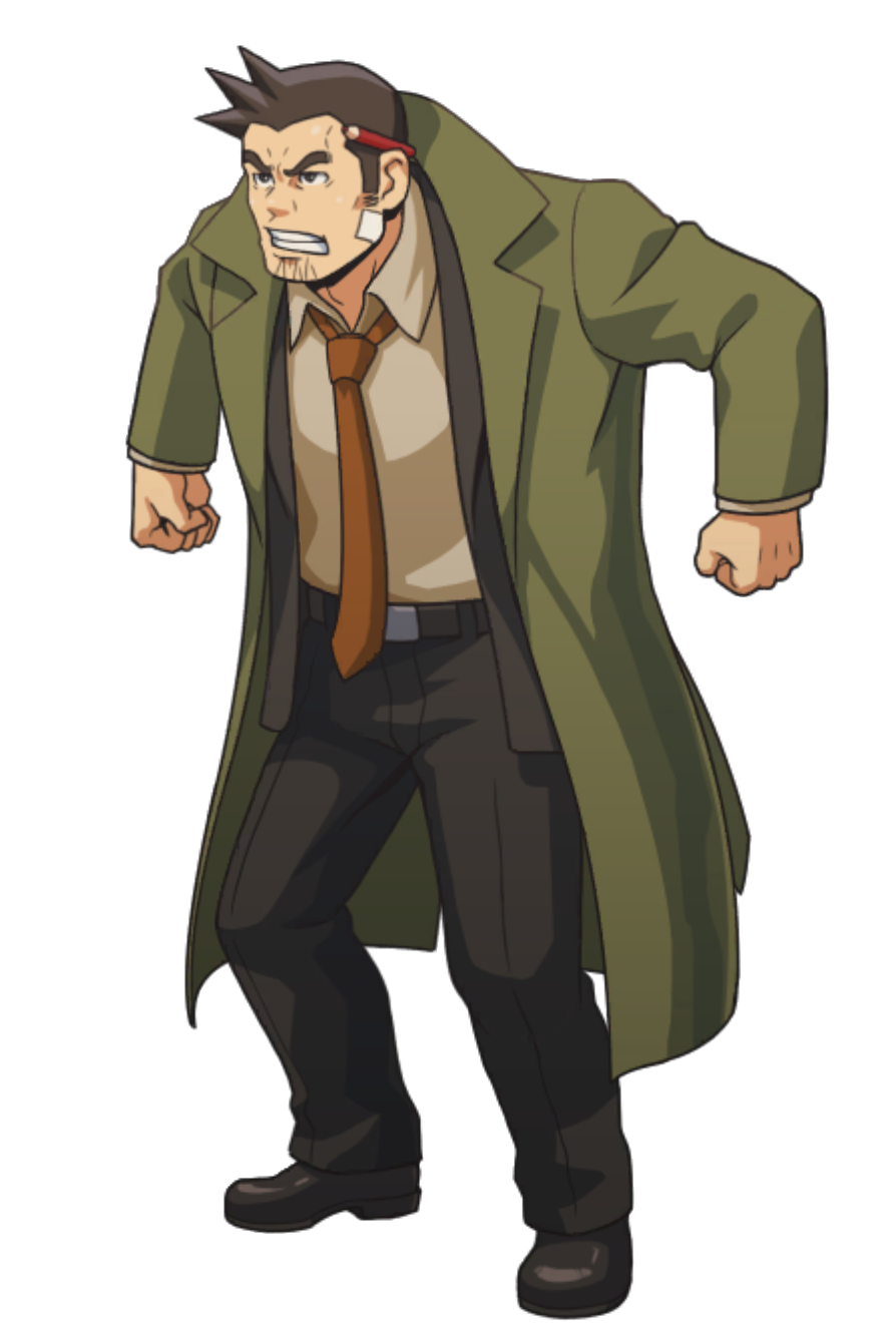 Angry (Left) - Ace Attorney Investigations Collection