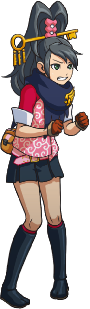 Angry (Right) - Ace Attorney Investigations Collection