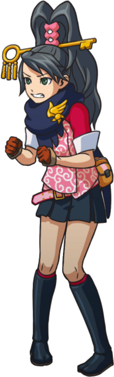 Angry (Left) - Ace Attorney Investigations Collection