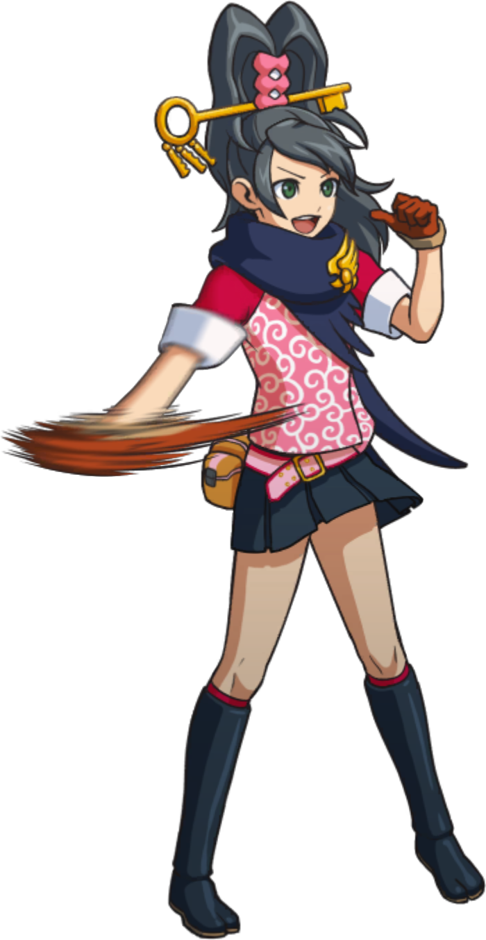 Striking a Pose (Right) - Ace Attorney Investigations Collection