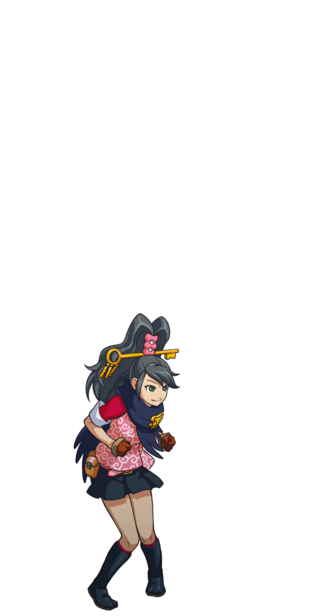Jumping / Leaping (2, Right) - Ace Attorney Investigations Collection