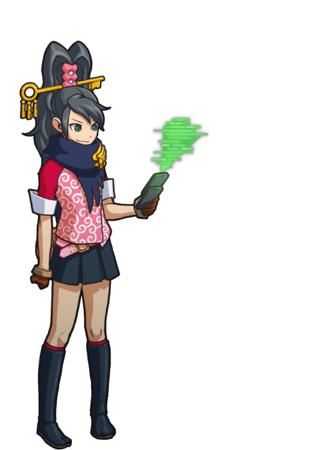 Activating Little Thief (2, AAI1) - Ace Attorney Investigations Collection