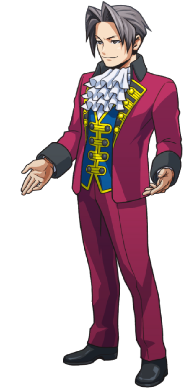 Shrugging - Ace Attorney Investigations Collection