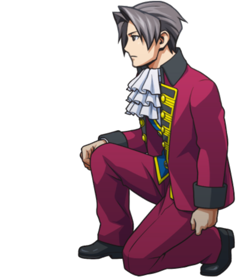Taking Off Cravat - Ace Attorney Investigations Collection
