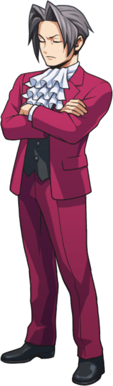 Thinking / Arms Crossed (Talking) - Ace Attorney Investigations Collection