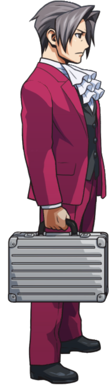 Walking with Briefcase (Shocked) - Ace Attorney Investigations Collection