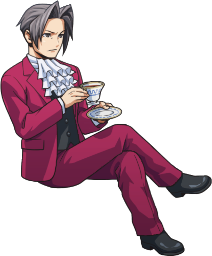 Sipping Tea (AAI1) - Ace Attorney Investigations Collection