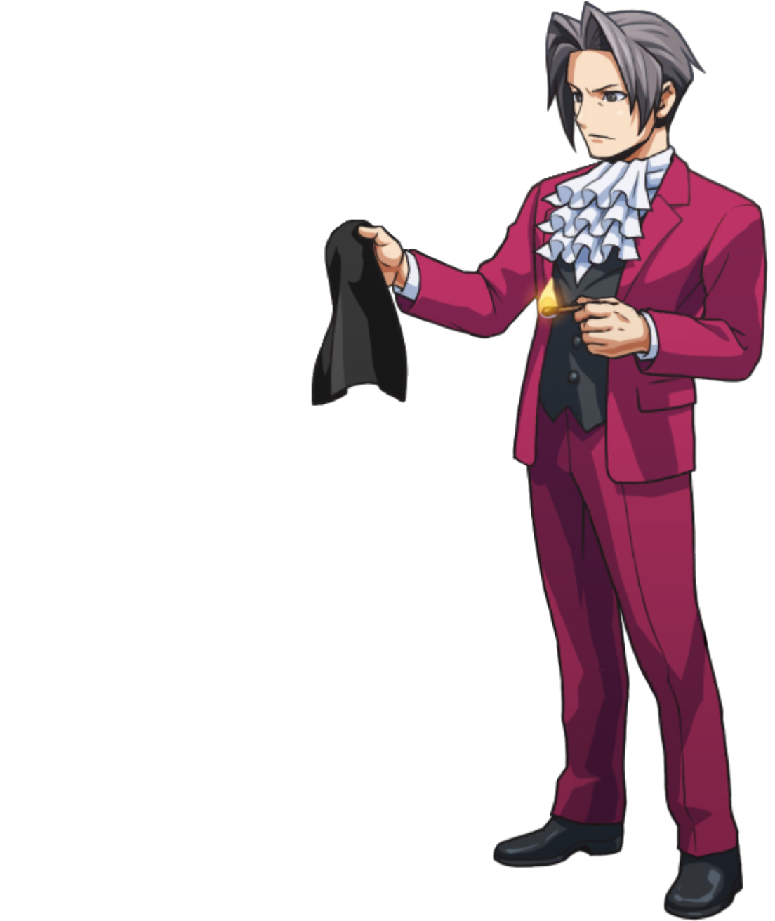 Burning Cloth - Ace Attorney Investigations Collection