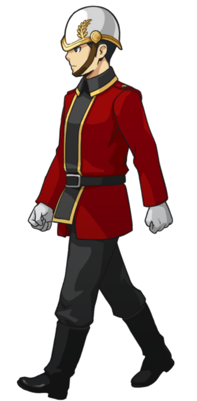 Embassy Guard - Ace Attorney Investigations Collection