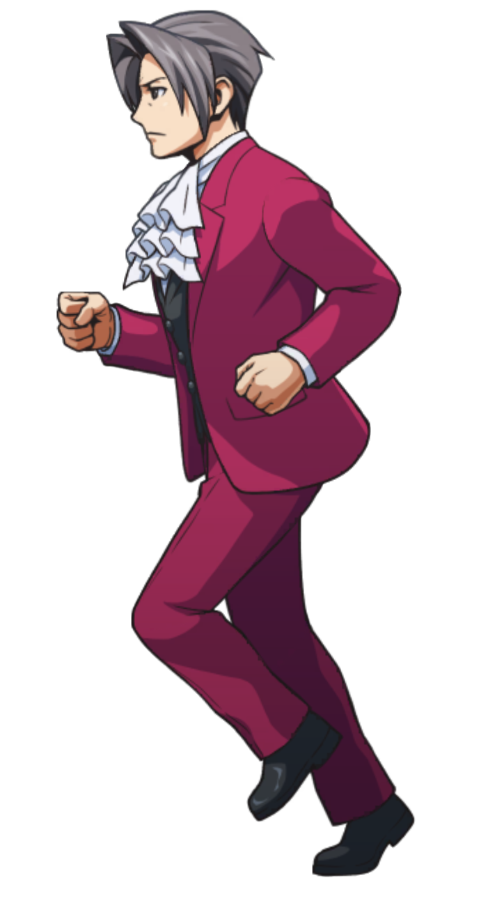 Running (Left) - Ace Attorney Investigations Collection