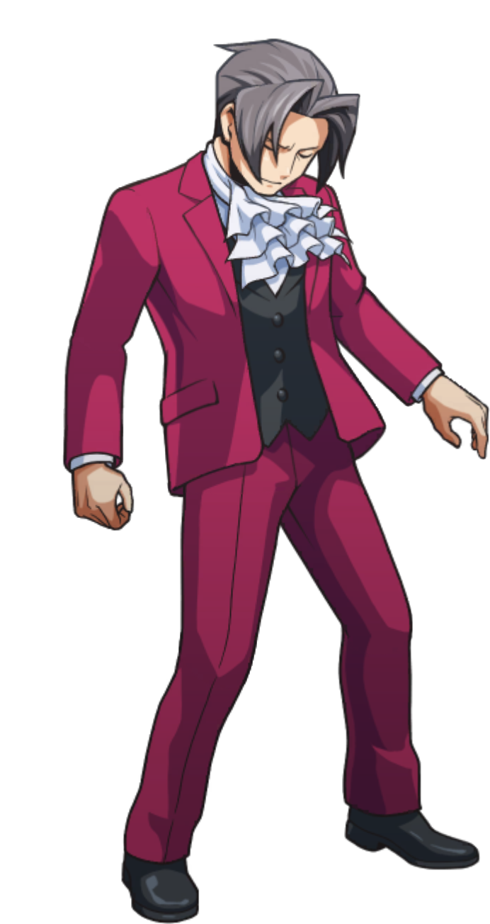 Shocked / In Agony (Right) - Ace Attorney Investigations Collection