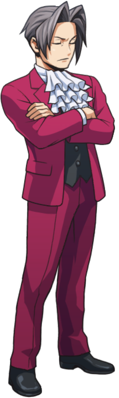 Thinking / Arms Crossed (Loop, Right) - Ace Attorney Investigations Collection