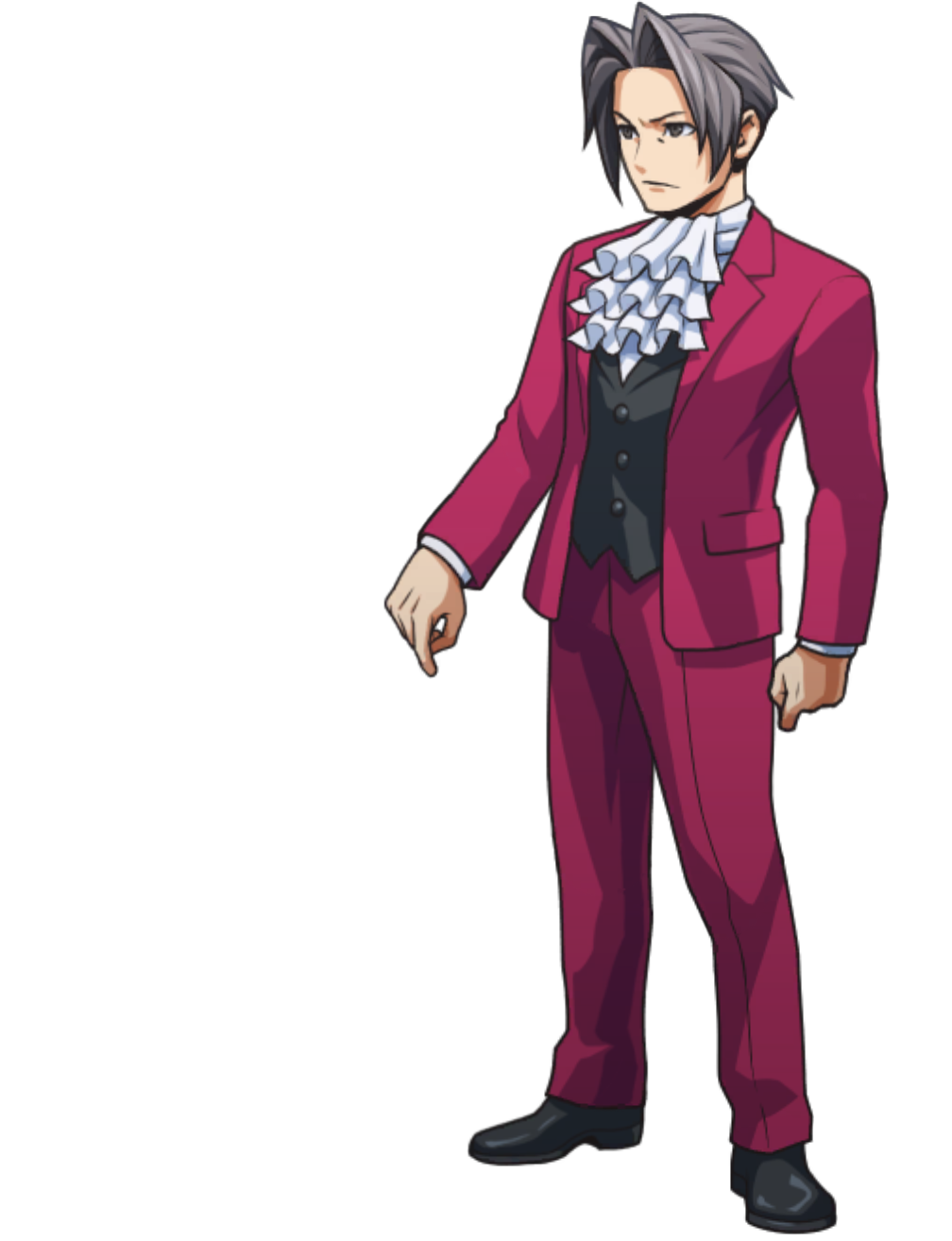 "Objection!" (Left) - Ace Attorney Investigations Collection